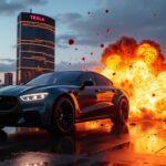 L'explosion fatale d'un Cybertruck à la Trump Tower de Tesla à Vegas, une métaphore saisissante pour 2025