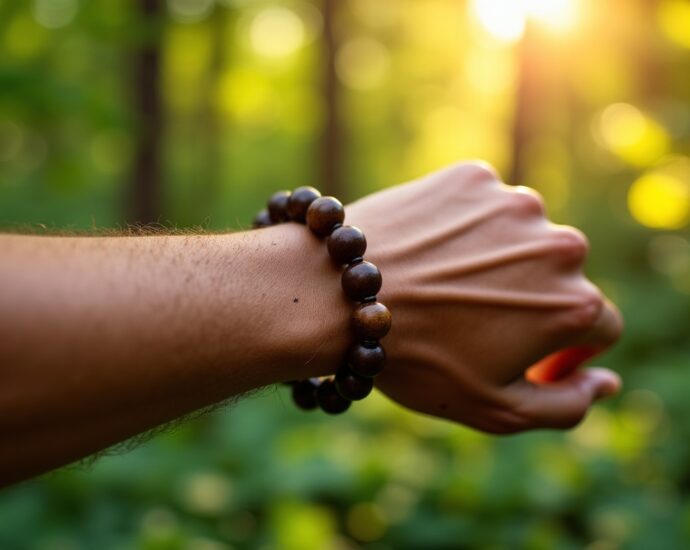 Bracelet en bois pour homme : l'atout charme d'un style authentique et naturel