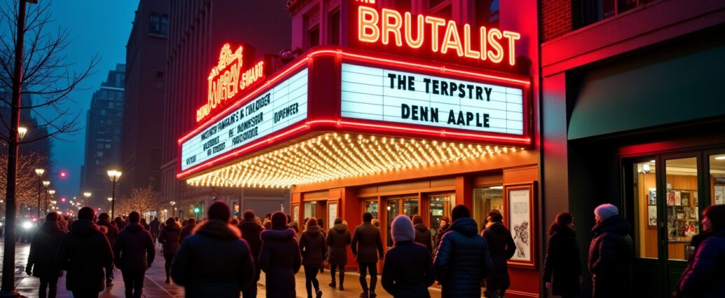 « The Brutalist » s'impose au box-office des fêtes avec une impressionnante moyenne de 66 700 $ par salle