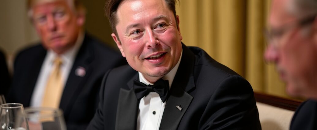 Elon Musk s'invite à la table de Trump à Mar-a-Lago, éclipsant Jeff Bezos et qualifiant l'événement de « dérangé »