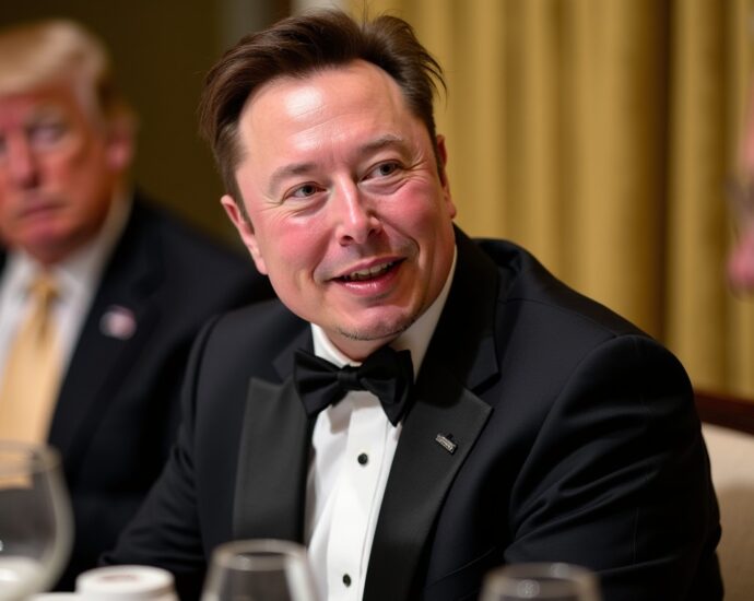Elon Musk s'invite à la table de Trump à Mar-a-Lago, éclipsant Jeff Bezos et qualifiant l'événement de « dérangé »